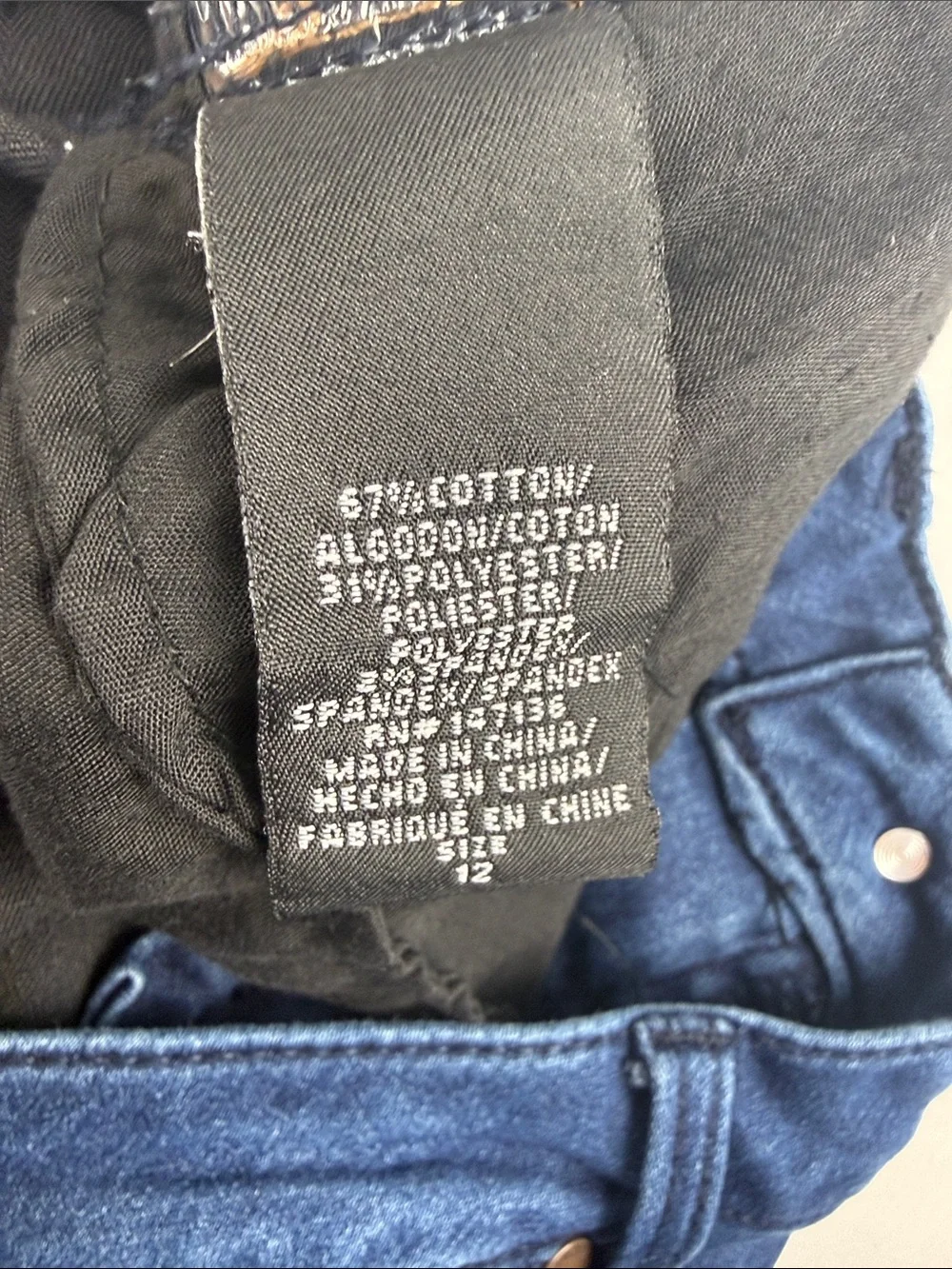 1822 Sydney Skinny Jeans – Women's Size 12 - Picture 8 of 8